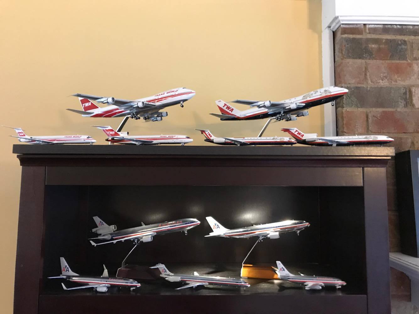 Diecast sales airplane collection