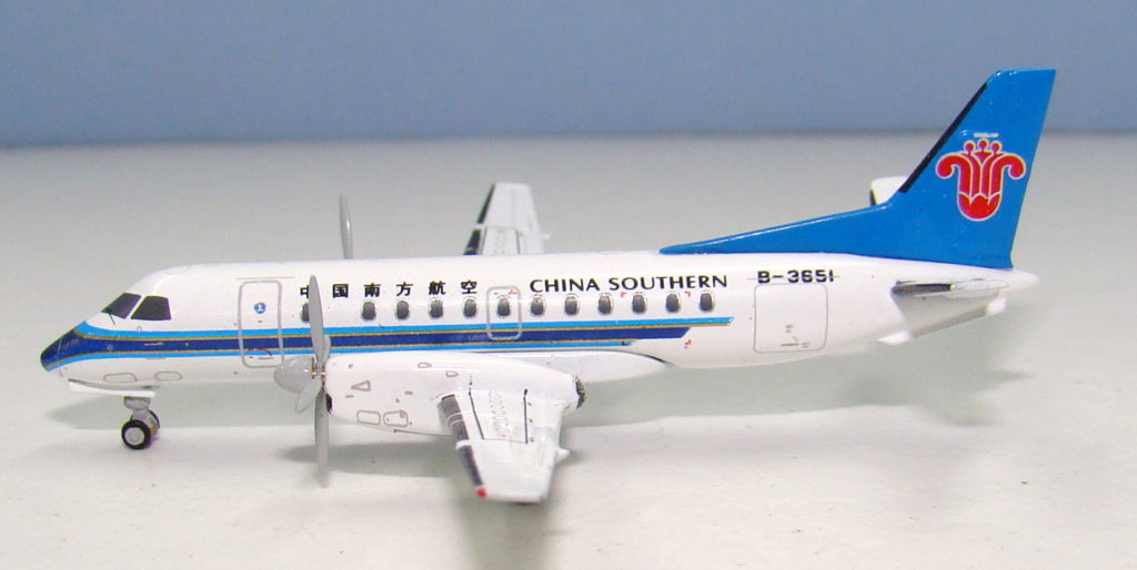 Sino-Swedes: China Southern Saab 340B B-3651 By Gemini Jets – Model ...