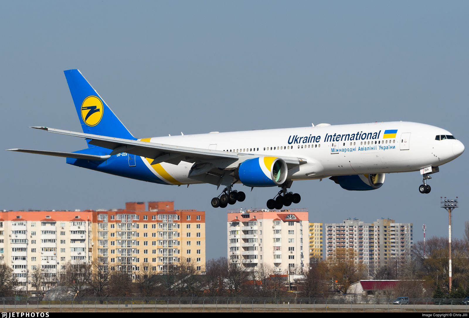 Tryzub Upgrade: Ukraine International Boeing 777-200ER UR-GOA by 