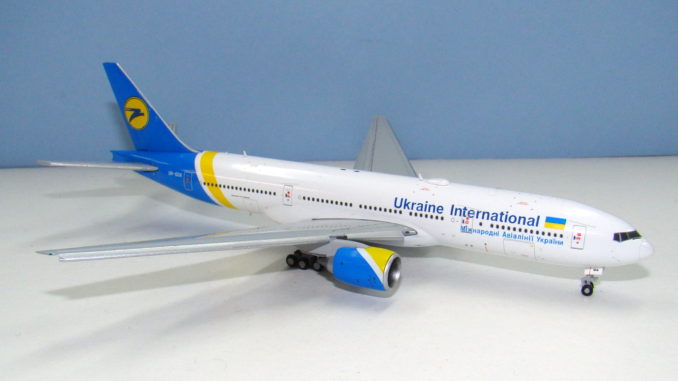 Tryzub Upgrade: Ukraine International Boeing 777-200ER UR-GOA by 