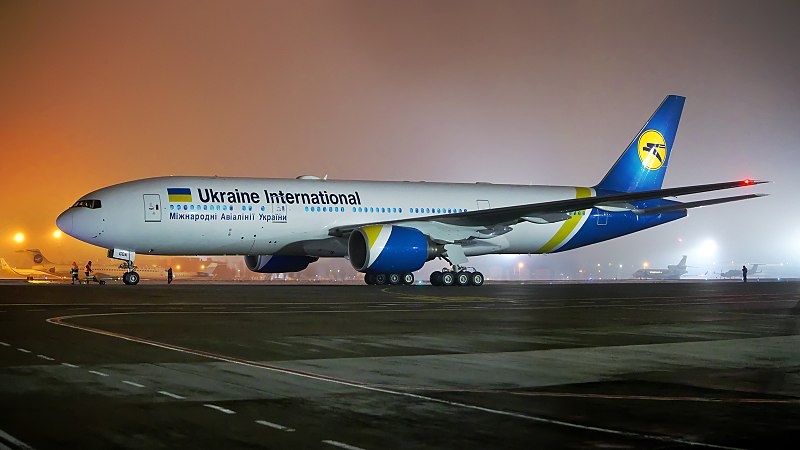 Tryzub Upgrade: Ukraine International Boeing 777-200ER UR-GOA by 