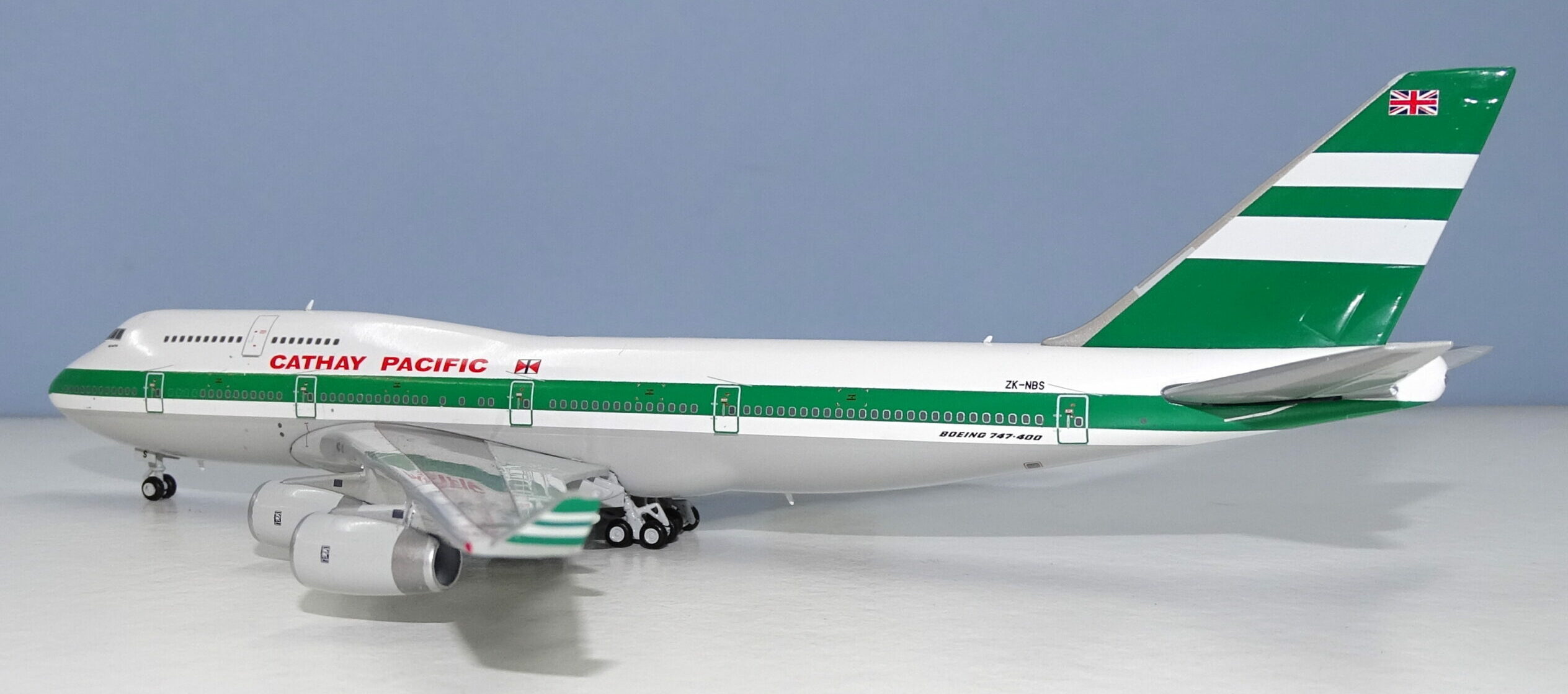 Cathay Pacific B747-400 Uniform-Juliet - Latest Release