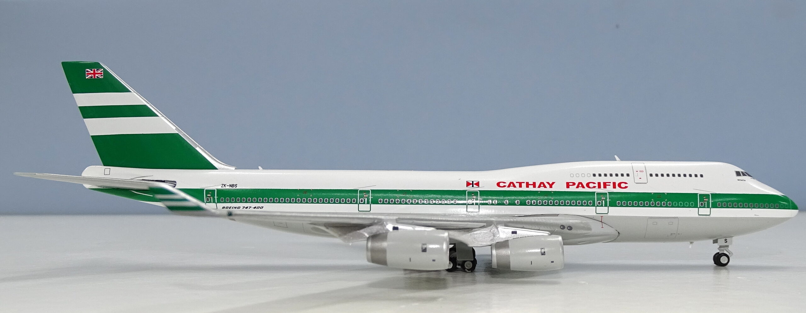 Cathay Pacific B747-400 Uniform-Juliet - Latest Release