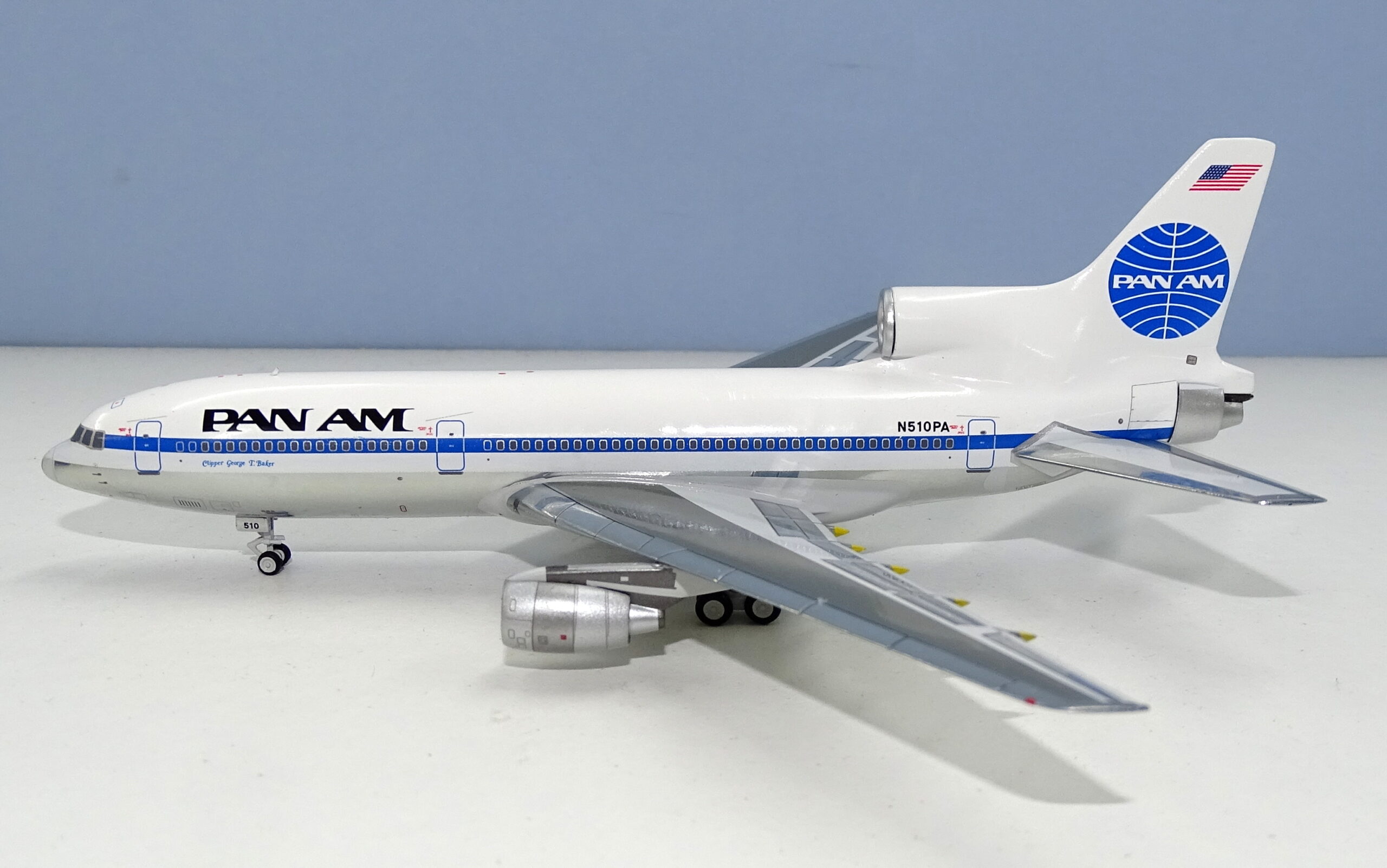 George T Baker: Pan Am Lockheed L-1011 Tristar 500 N510PA by NG